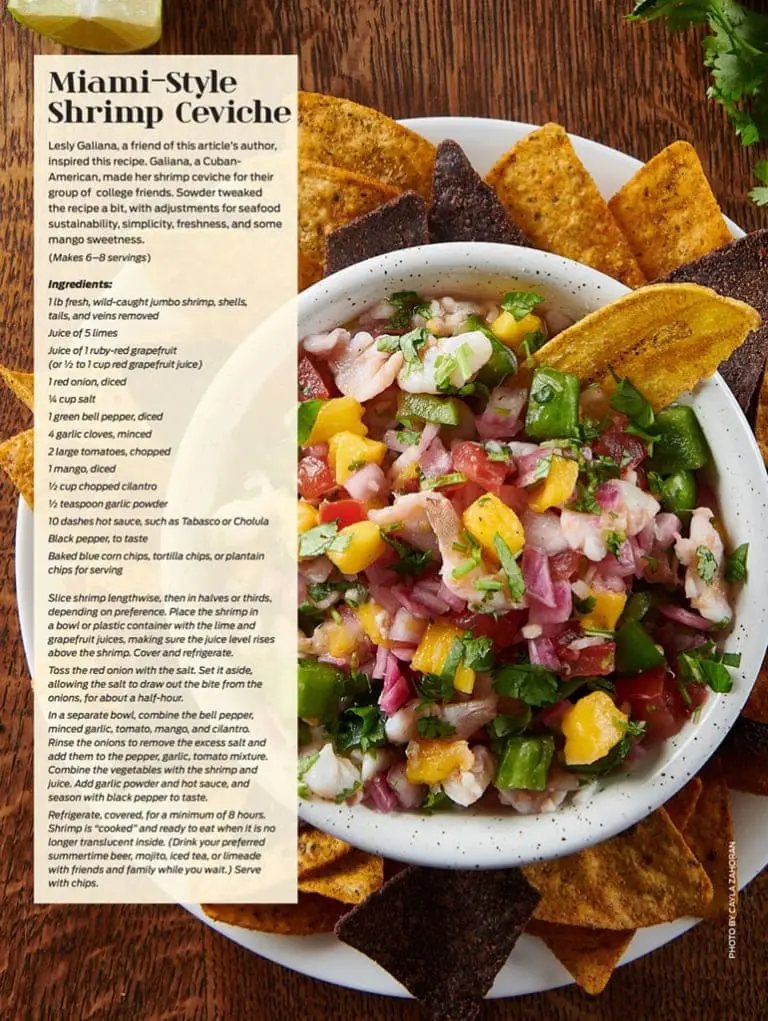 ceviche photography