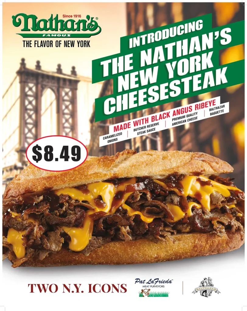 Commercial food and lifestyle photography for Nathan's Famous by New York food photographer Cayla Zahoran