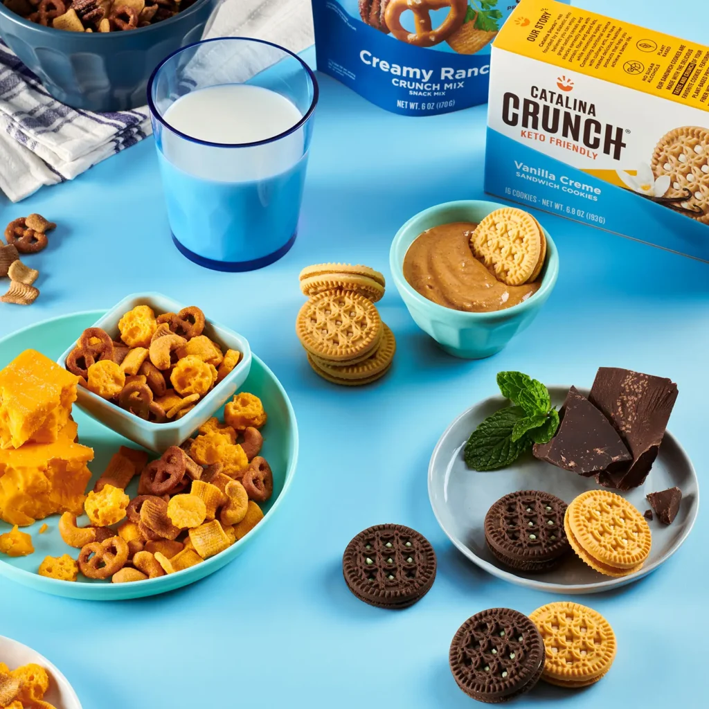 Commercial product photography for Catalina Crunch by New York food photographer Cayla Zahoran